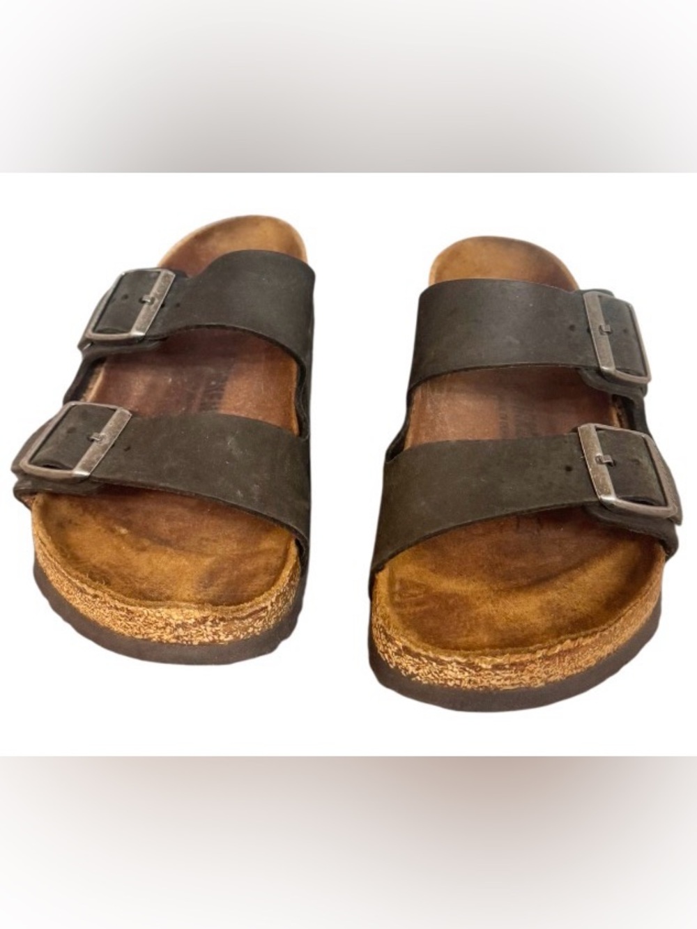 Birkenstock Arizona sandals womens’s shoes size 40 9 9.5 men’s size 7 - Picture 3 of 17